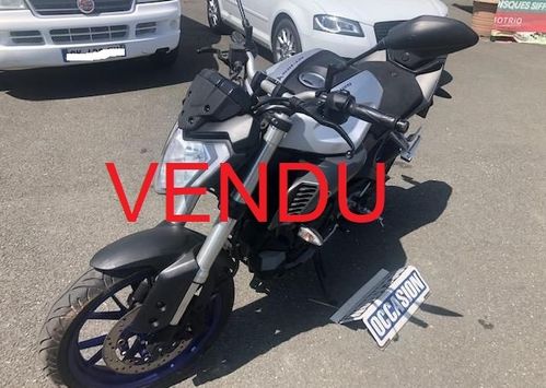 Yamaha mt 125-- garantie - VENDU